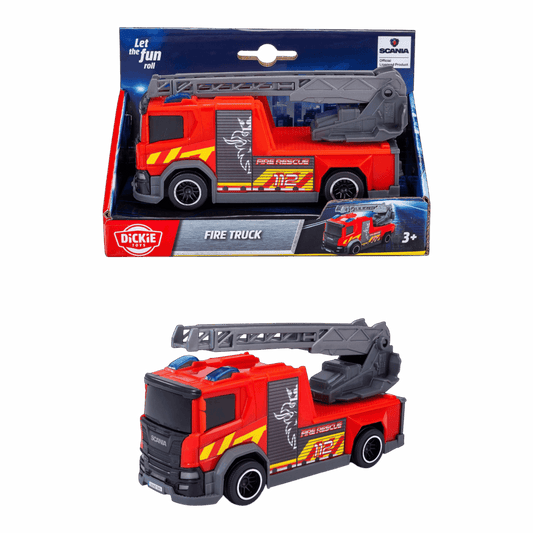 Dickie Toys - 1:24 Scania Ladder Fire Engine