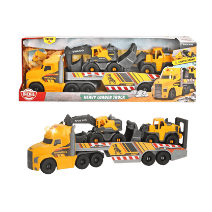 Dickie Toys - Mack/Volvo Heavy Loader Truck