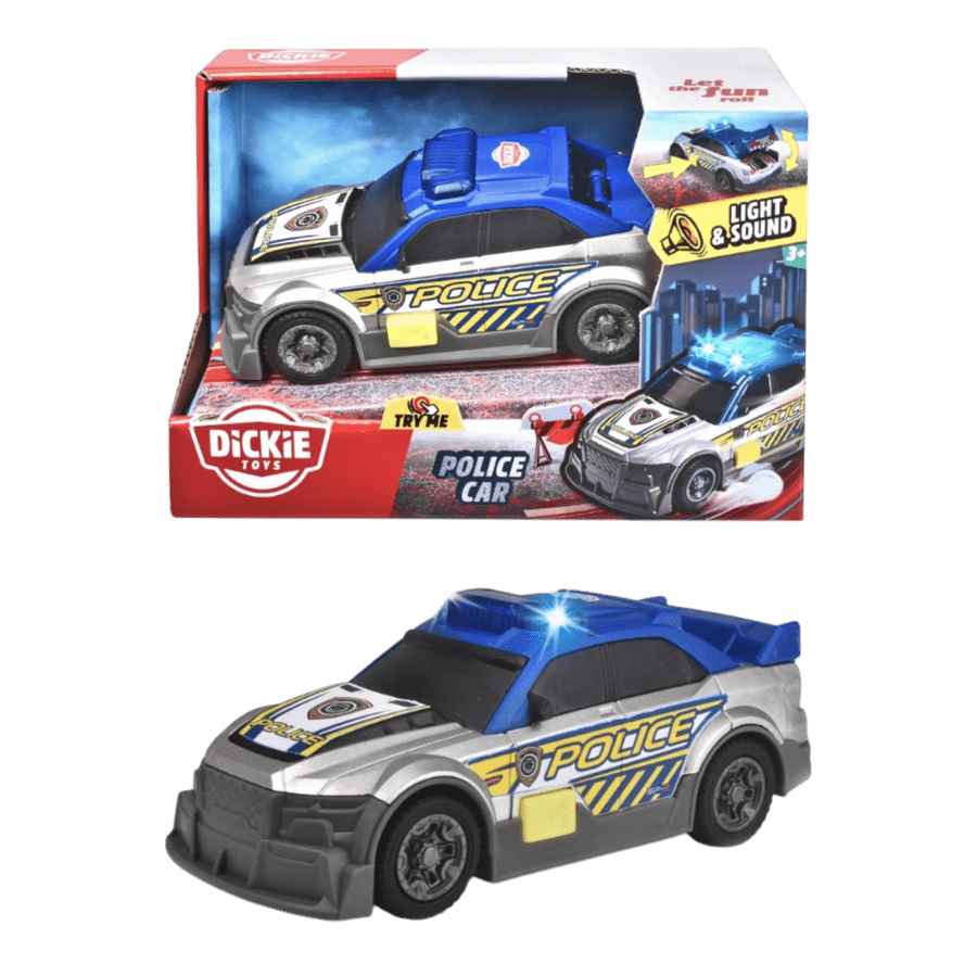 Dickie Toys - Police Car 15cm Vehicle