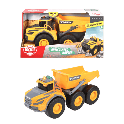 Dickie Toys - Volvo Articulated Hauler 23cm