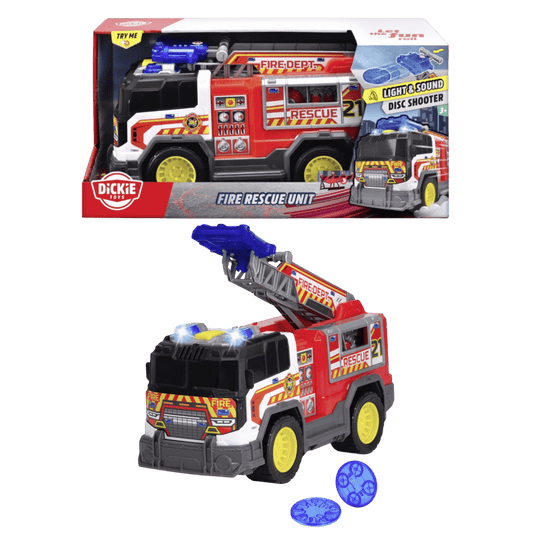 Dickie Toys - Fire Rescue Unit 30cm Vehicle