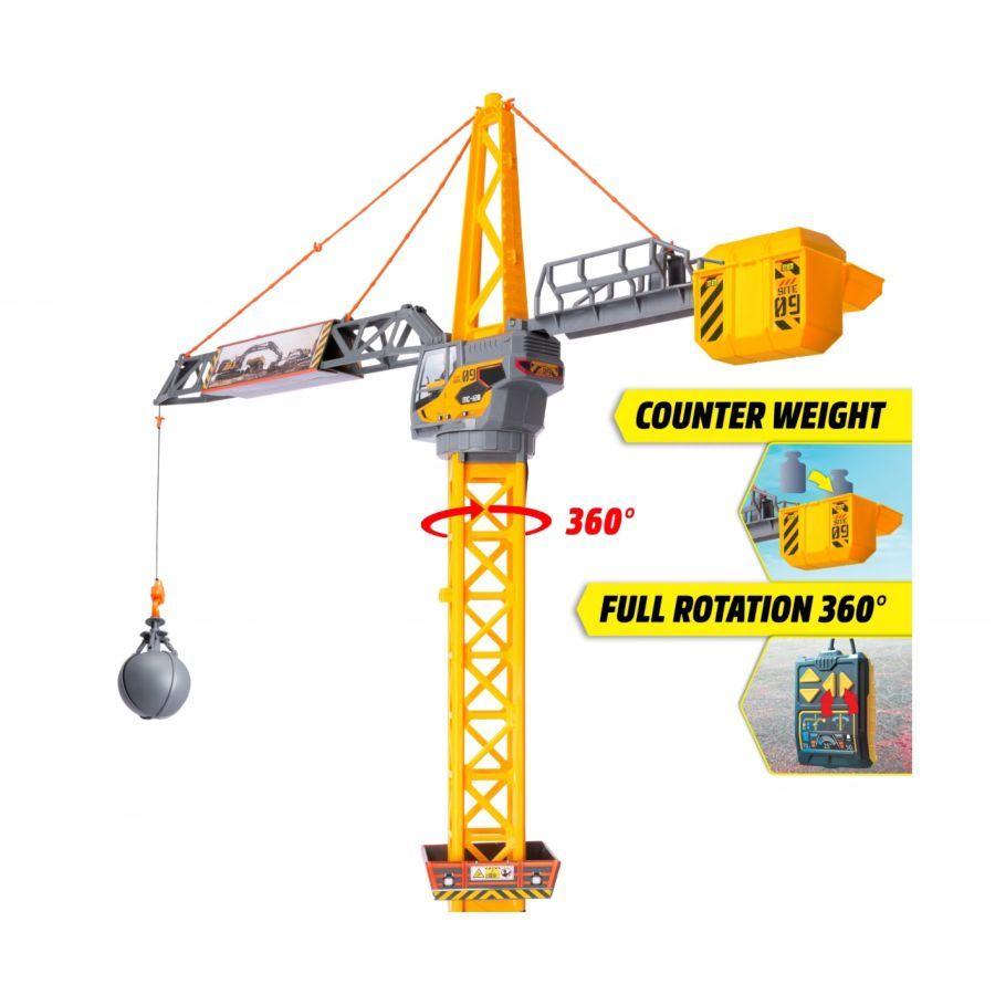Dickie Toys - Mighty Crane 110cm R/C