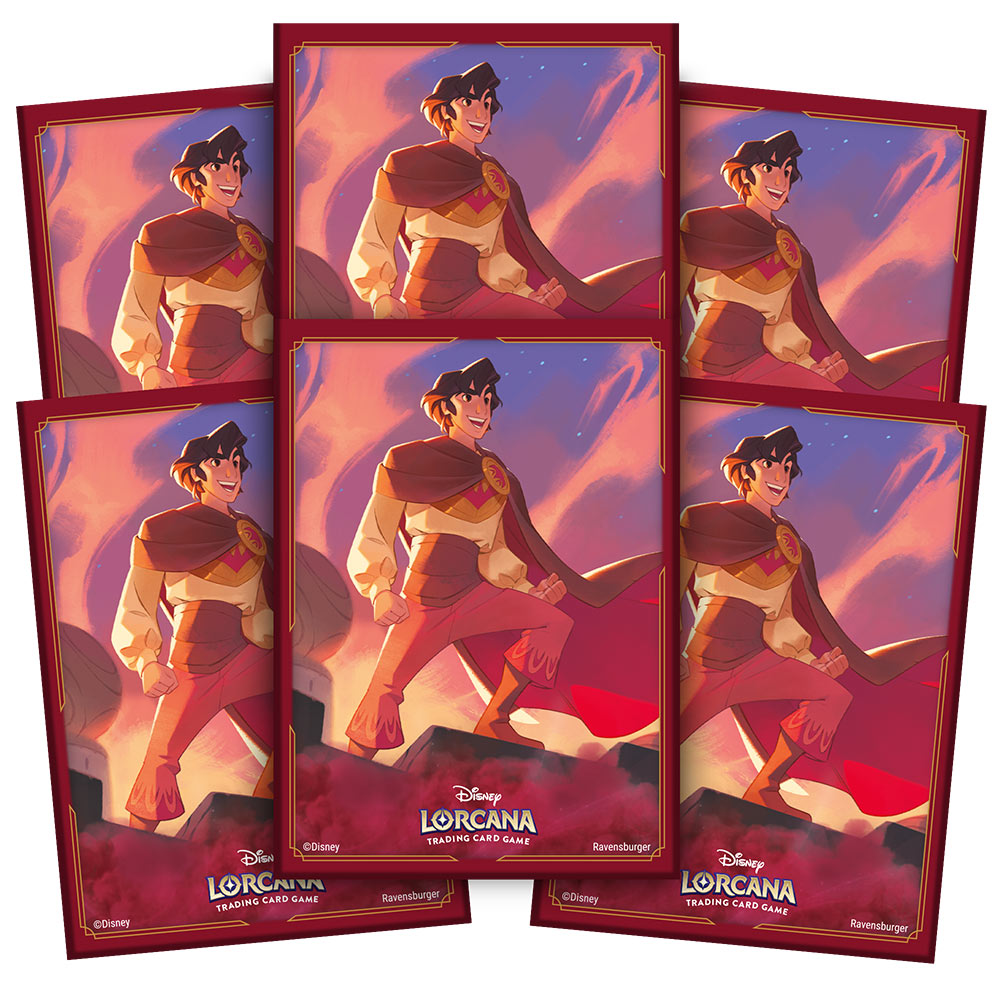 Disney Lorcana - S5 Shimmering Skies Sleeves - Aladdin