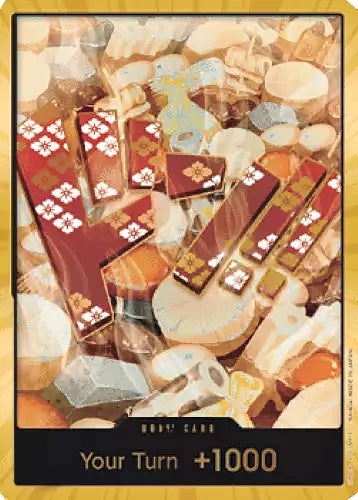 [FOIL TEXTURED] DON!! Card (Oden) - Premium Booster -The Best- (PRB-01)