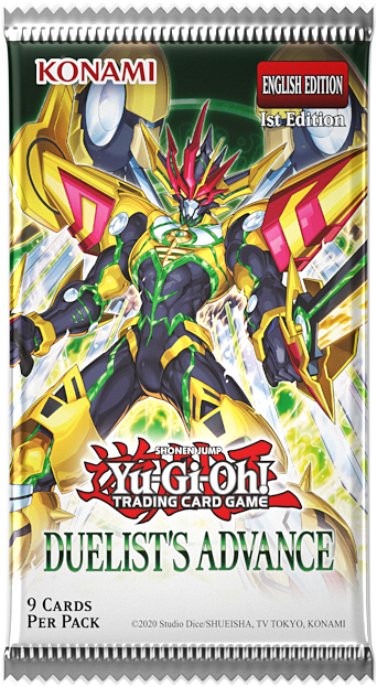 Yu-Gi-Oh! Duelists Advance - 9 x Card Booster