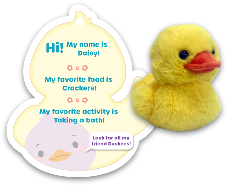 Duckees 7" Core Plush Assortment