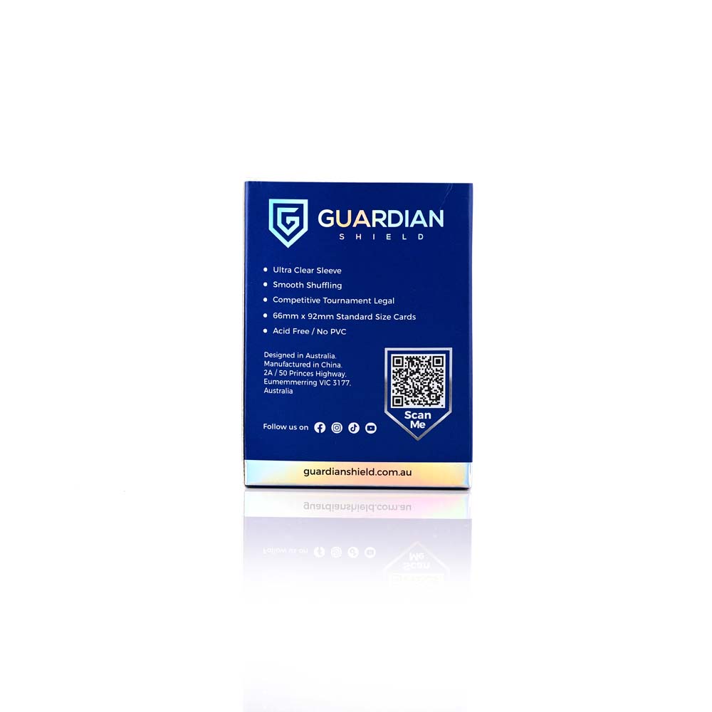 GUARDIAN SHIELD  Deck Sleeves - Navy Blue 100pk