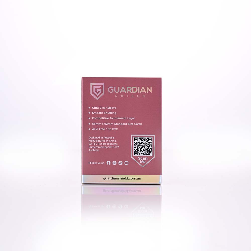 GUARDIAN SHIELD  Deck Sleeves - Rose Gold 100pk