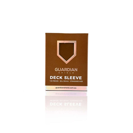 GUARDIAN SHIELD  Deck Sleeves - Gold 100pk