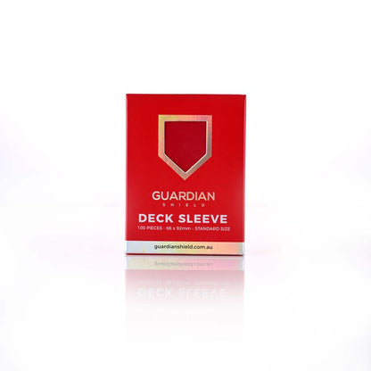GUARDIAN SHIELD  Deck Sleeves - Red 100pk