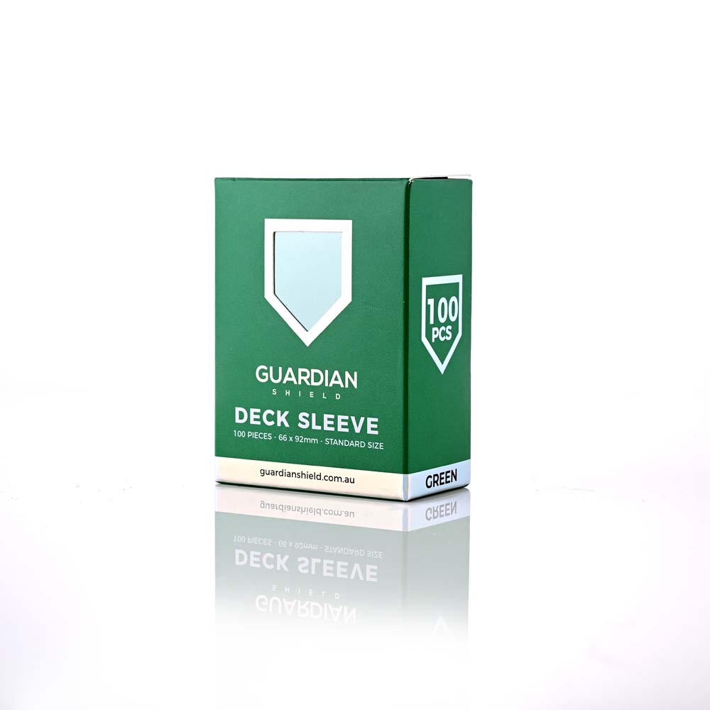 GUARDIAN SHIELD  Deck Sleeves - Green 100pk
