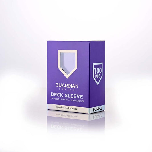 GUARDIAN SHIELD  Deck Sleeves - Purple 100pk