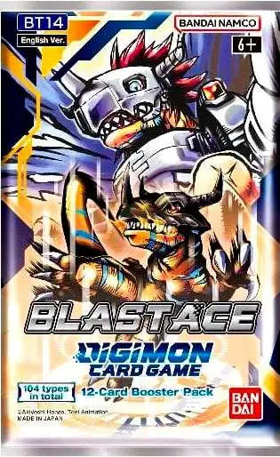 Digimon Card Game Blast Ace BT14 Booster Pack