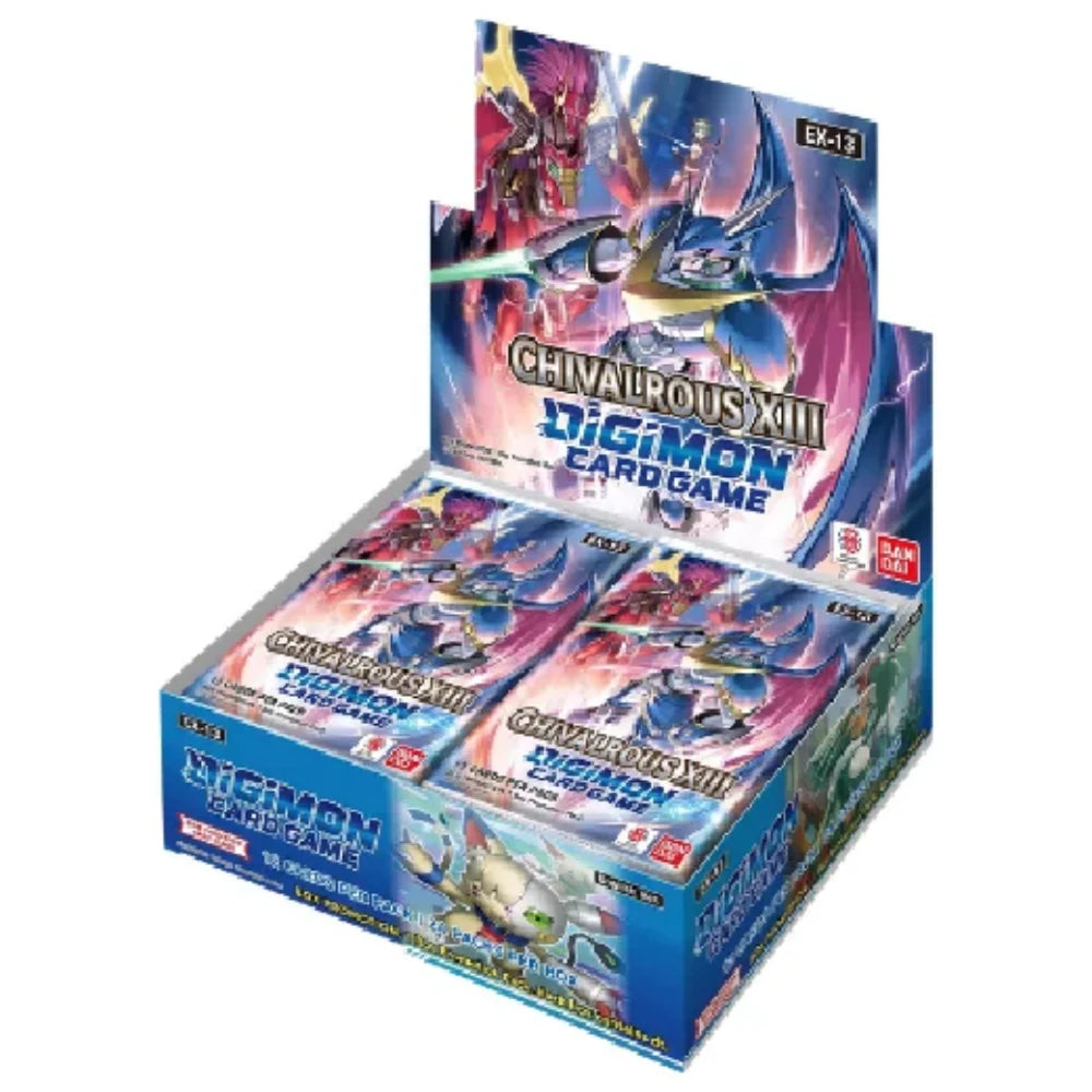 Digimon Card Game: Chivalrous XIII [EX-13] Extra Booster Box