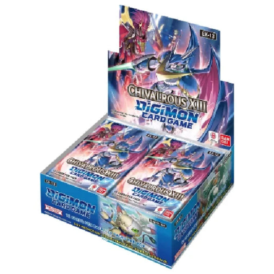 Digimon Card Game: Chivalrous XIII [EX-13] Extra Booster Box