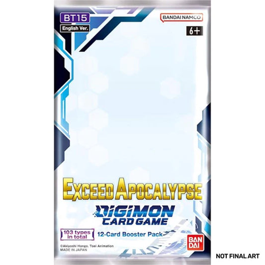 Digimon Card Game Exceed Apocalypse Booster Pack [BT15]