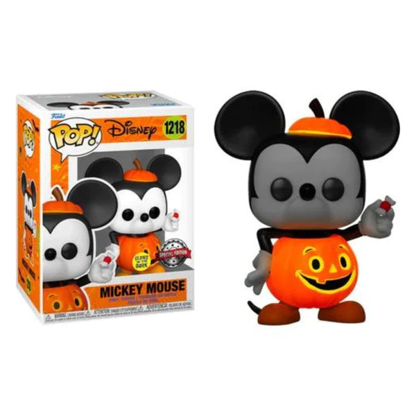 Disney - Mickey Mouse Trick or Treat Glow Pop! Vinyl