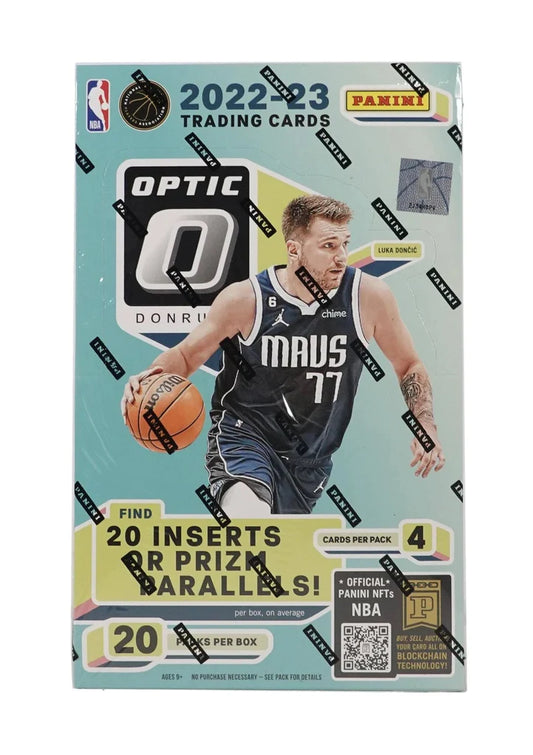 2022-23 Panini NBA Donruss Optic Prizm Basketball Trading Card Retail Box