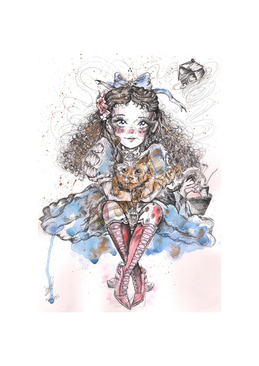 Dorothy and Toto by Madison Lee - Madison Lee Art Print Poster