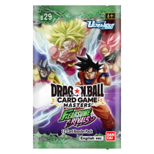 Dragon Ball Super Card Game: Masters – Fearsome Rivals Ultra Bout – Set 2: [B29] Booster Pack