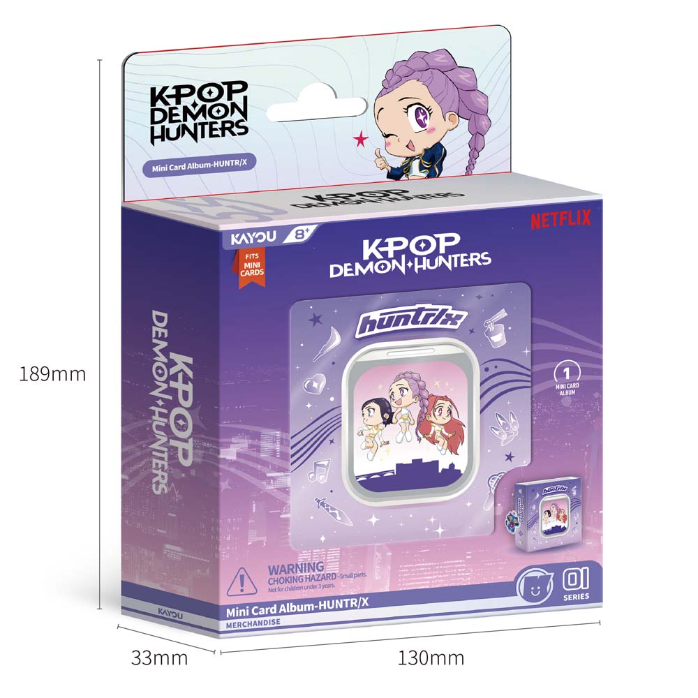 K-Pop Demon Hunters Mini Card Album - HUNTR/X
