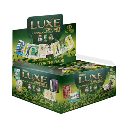 Cricket - 2024/25 Luxe Hobby Trading Cards (Display of 30)