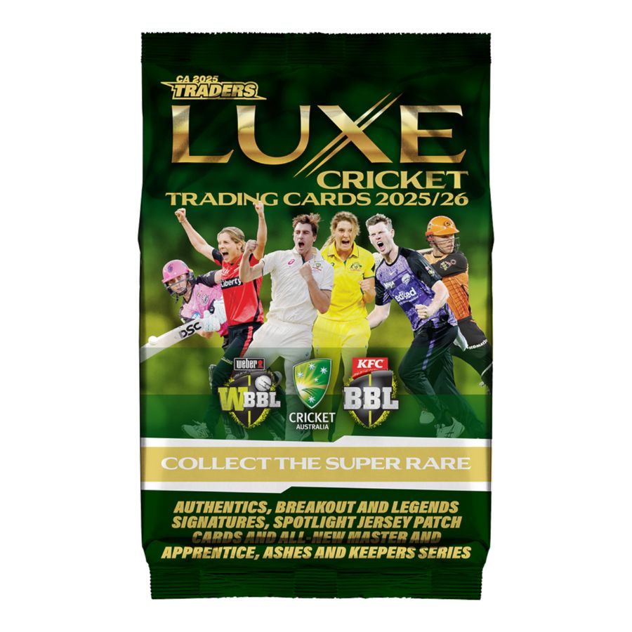 Cricket - 2025/26 Luxe Hobby Trading Cards (Display of 30)