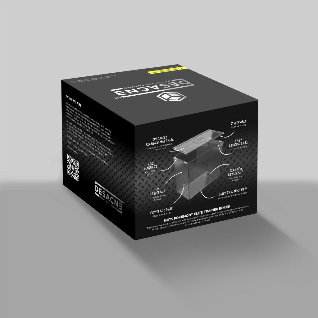 Desacne - Premium Elite Trainer Box Protector - 2 Pack