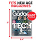 EVORETRO New Age Magazines Size Comic Boards (100ct)