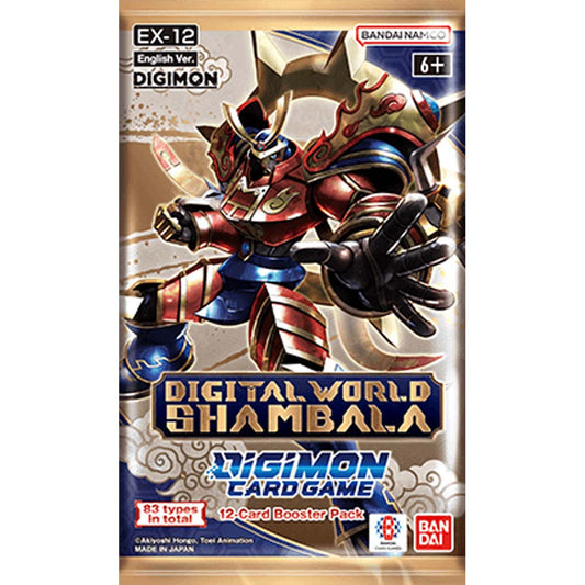 Digimon Card Game - Digital World Shambala [EX-12] Extra Booster Pack