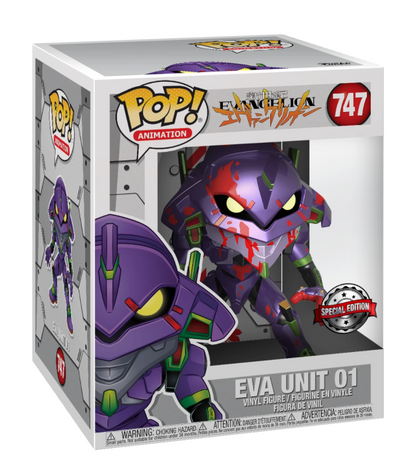 Evangelion - Eva Unit 01 Metallic Bloody 6" US Exclusive Pop! Vinyl #747