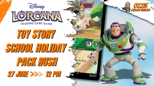 Disney Lorcana - TOY STORY SCHOOL HOLIDAY PACK RUSH Saturday 27th June 12pm