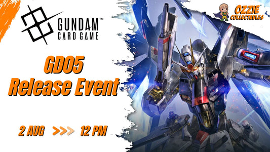 Gundam Card Game - GD05 Release Event Sunday 2nd August 12pm