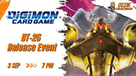 Digimon Card Game - BT-26 Release Event - Thursday 3rd September 7pm