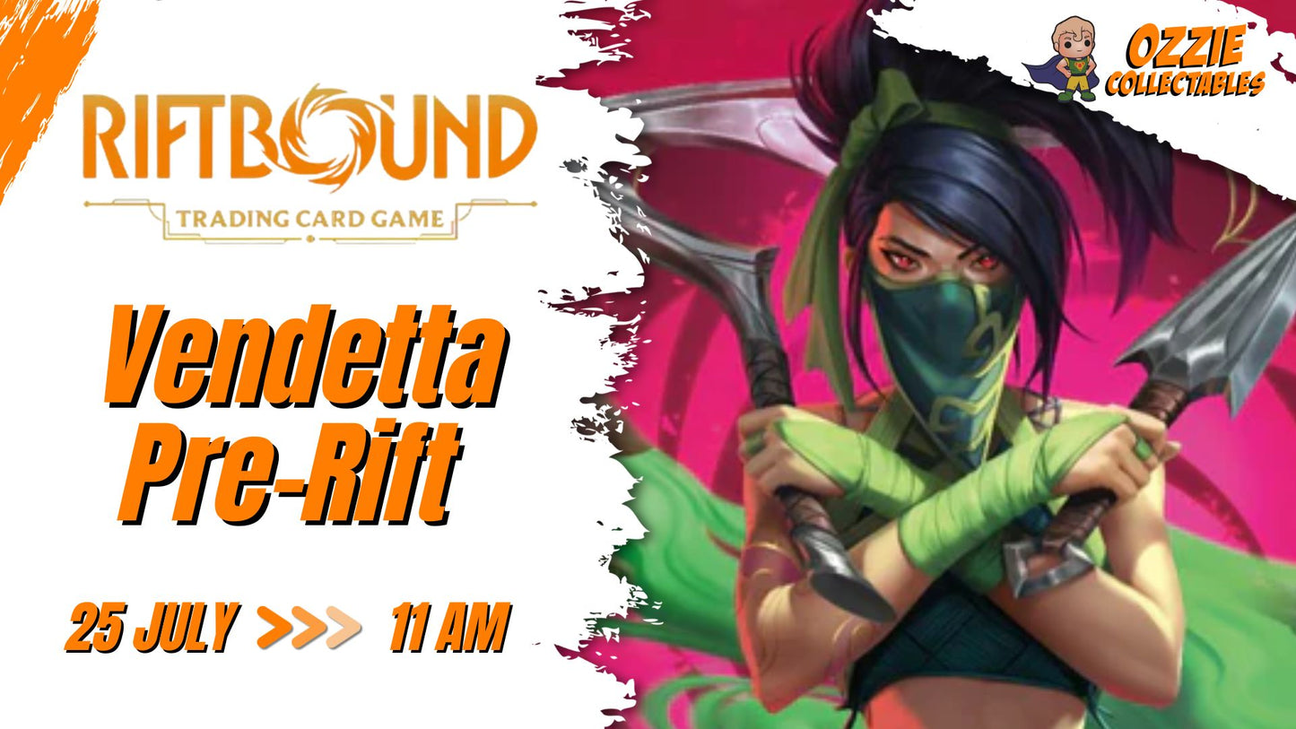 Riftbound - Vendetta Pre-Rift Event - July 25th 11AM