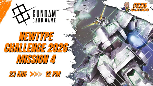 Gundam Card Game - NEWTYPE CHALLENGE 2026 MISSION 4 - Sunday 23rd August 12pm