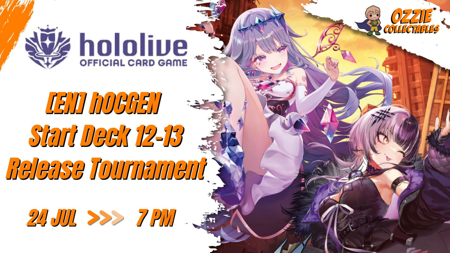 Hololive OCG - [EN] hOCGEN - Start Deck 12-13 Release Tournament - Friday 24th July 7pm
