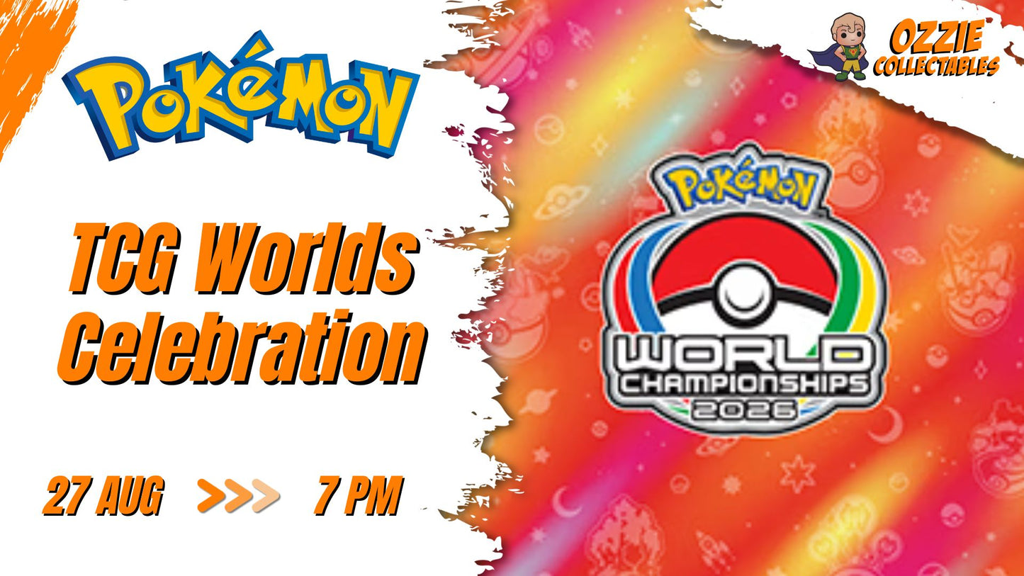 Pokemon - TCG Worlds Celebration Thursday 27th August 7pm