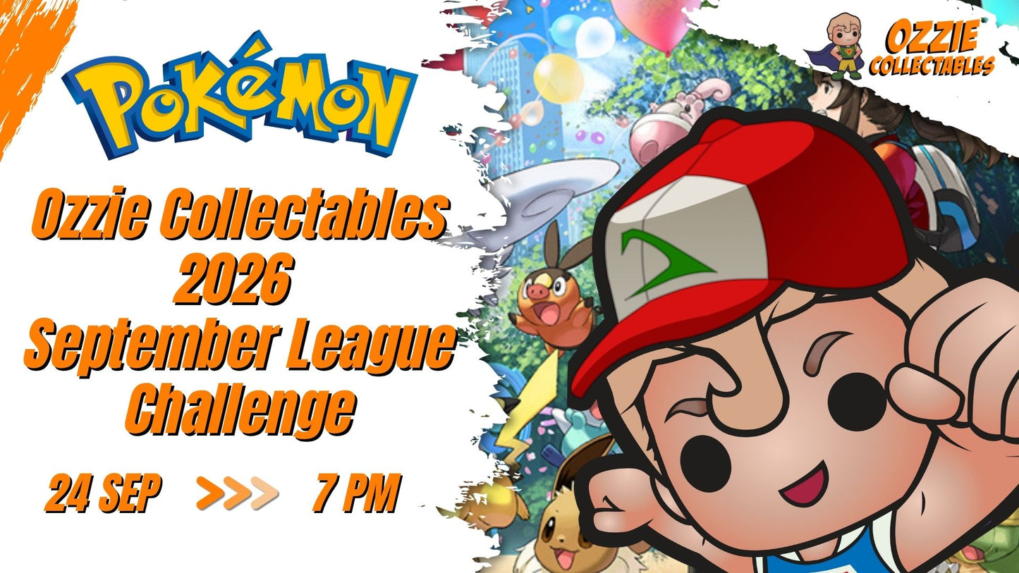 Pokemon - Ozzie Collectables 2026 September League Challenge Thursday 24th September 7pm