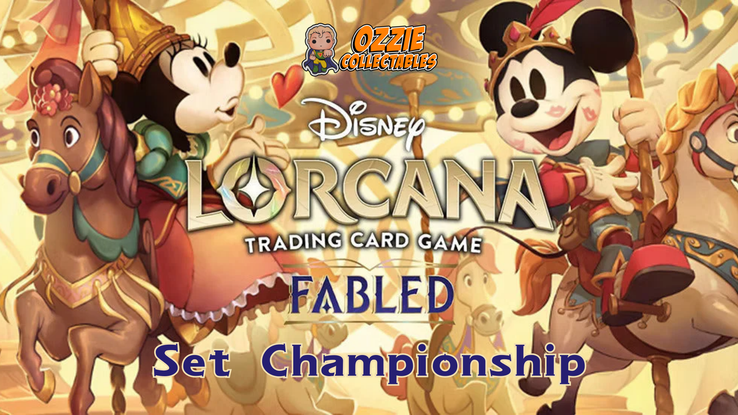 Disney Lorcana Fabled Set Championship October 18th Saturday 11am