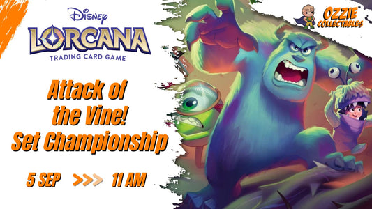 Disney Lorcana - Attack of the Vine - Set Championship Event - Saturday 5th September 11am