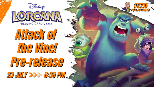 Disney Lorcana - Attack of the Vine! Pre-release Event Thursday 23rd July 6:30pm