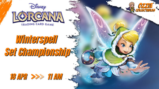 Disney Lorcana - Winterspell Set Championship Event Saturday 18th April 11am
