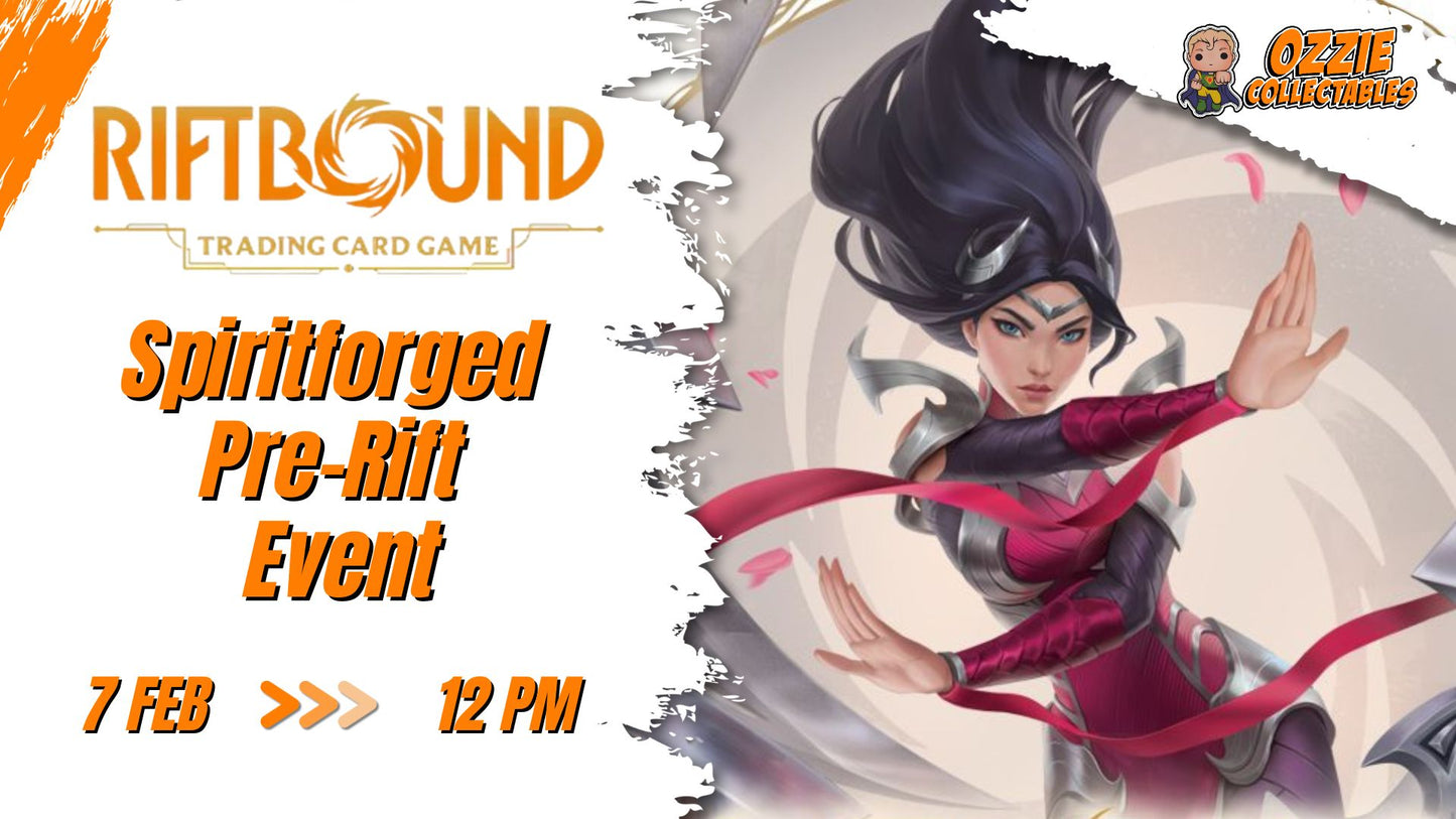 Riftbound Spiritforged Pre-Rift Event - February 7th 12PM