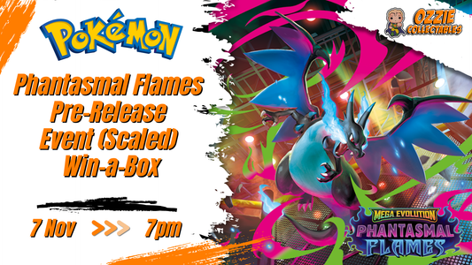 Play! Pokémon Phantasmal Flames Pre-Release Event (Scaled) Friday 7th November 7pm