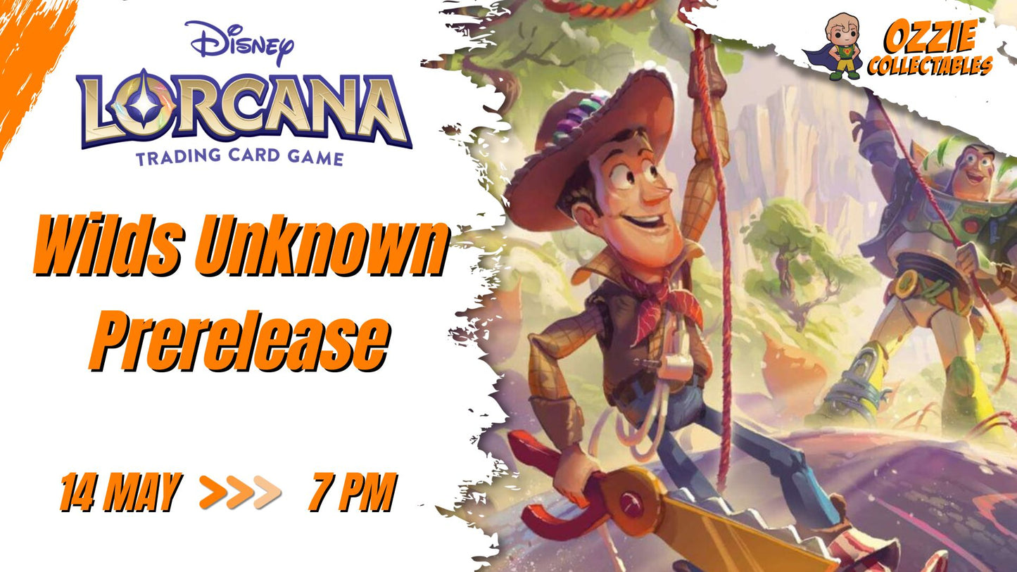 Disney Lorcana - Wilds Unknown Prerelease Event Thursday 14th May 7pm