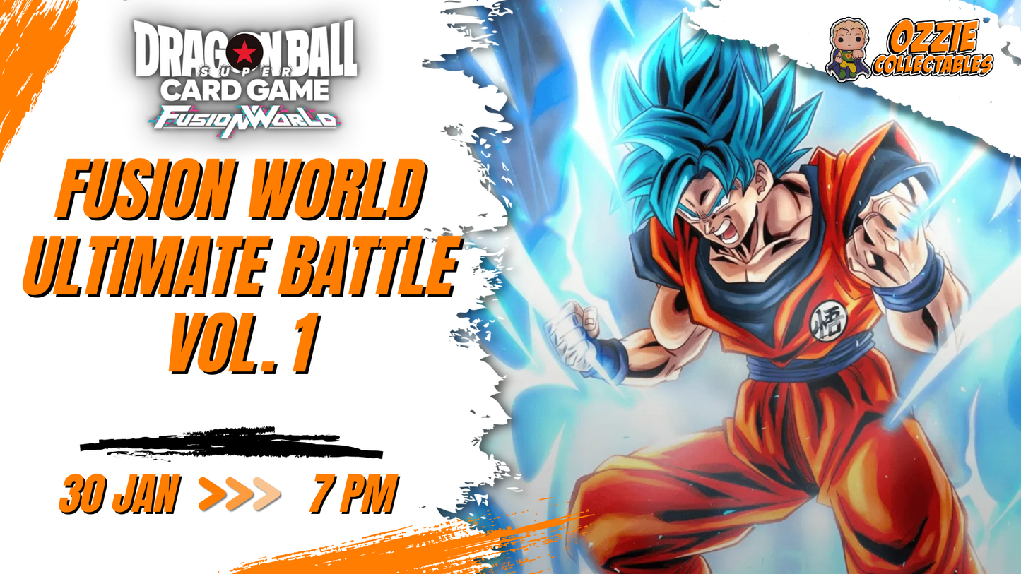 2026 DBSCG FUSION WORLD Ultimate Battle Vol.1 - January 30th Friday 7pm
