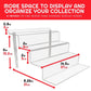 EVORETRO 4-Step Acrylic Display Stand for Action Figures RS6 2-Pack