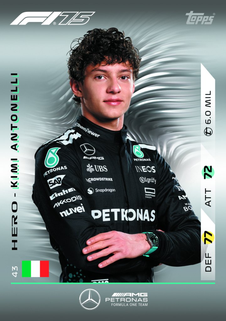 F1 Turbo Attax 2025 Mega Tin