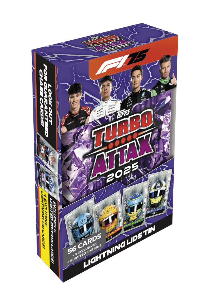 F1 Turbo Attax 2025 Mega Tin